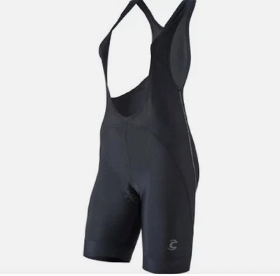 Shorts de ciclismo Cannondale Performance preto Prelude 8 babadores  - Imagem 1 de 4