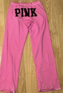 Victoria’s Secret PINK Pants BUTT LOGO Soft Pink XS - Picture 1 of 10