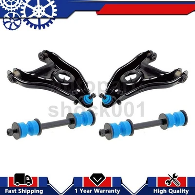 Barra estabilizadora brazo de control inferior delantero Mevotech 4 eslabones para Ford F-150 1999 1998 Foto 1 de 4