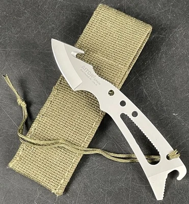 Aitor Fixed Blade Knife New JKII Skeletal Skinner 16026 Guthook w/ Nylon Sheath - Image 1 of 3