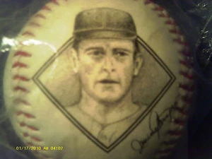 [Q12] *NEW* NOLAN RYAN BASEBALL COMMEMORATIVE EDITION WITH PHOTO *NEW* - Picture 1 of 4