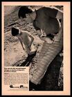 1967 Wright Plaid Slacks Celanese Fortrel Dad & Son Drawing In The Dirt Print Ad