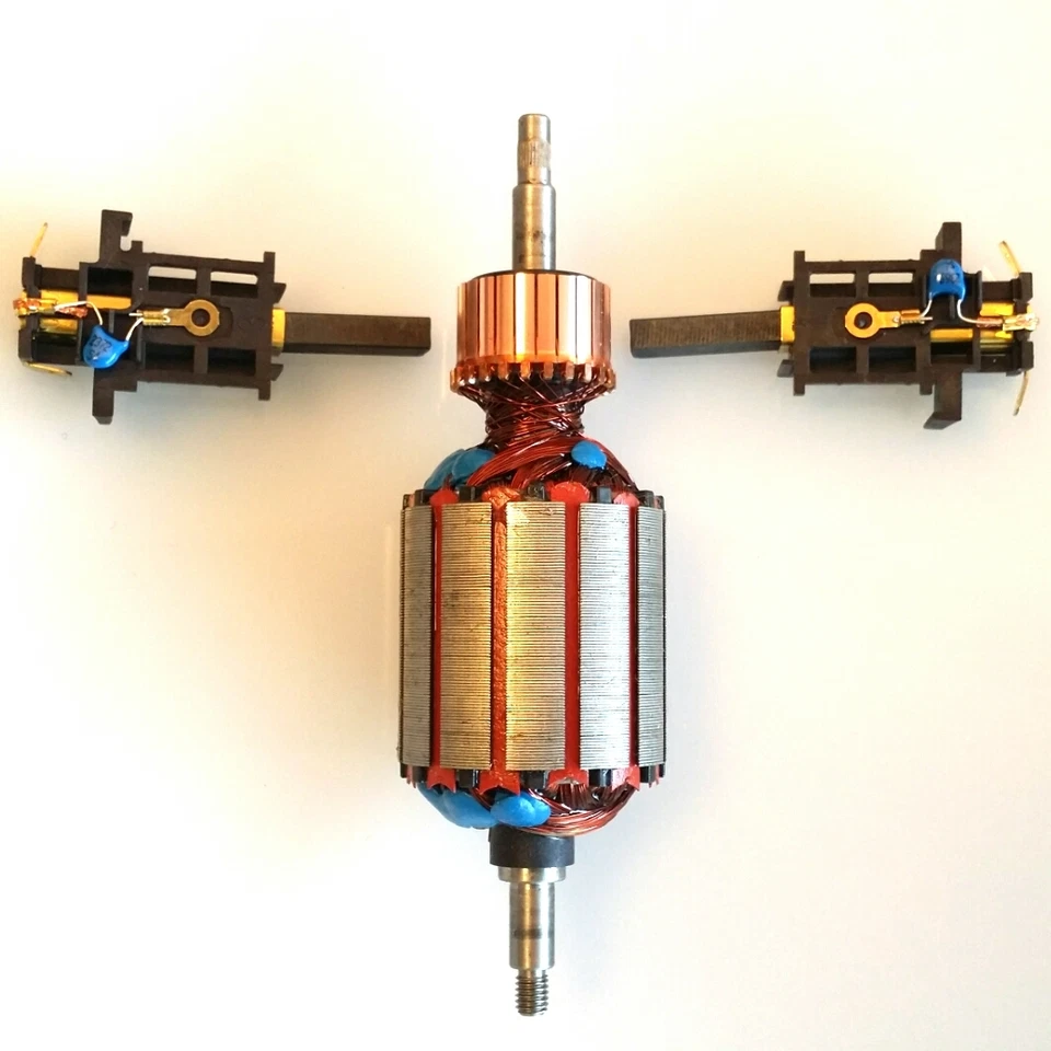 Rotor + Kohlen für Vorwerk Thermomix  TM21  - Bild 1 von 1