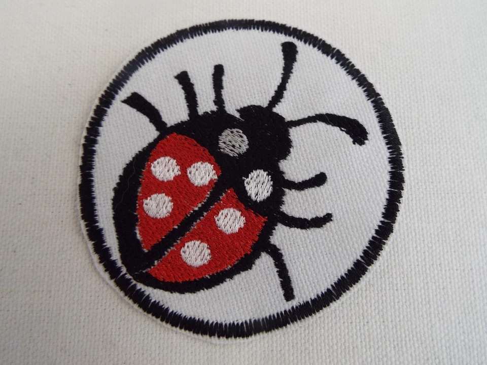 Ladybug Embroidery Iron-on Patch - Image 1 of 1