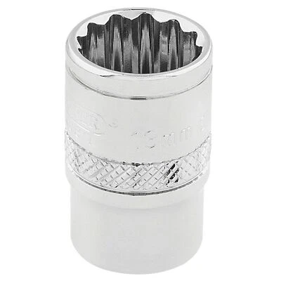Draper Expert Quality 3/8" Square Drive Hi-Torq 12 Point Socket - 13mm - Image 1 of 4