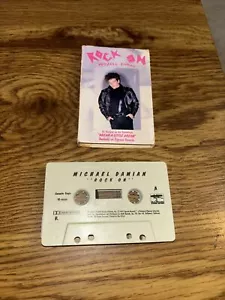Michael Damian Rock On /Where is She Cassette Single, 1989 A&M - Picture 1 of 3
