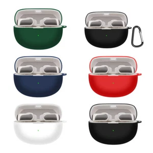 Soft Silicone Case Pouch Cover With Clip Hook for Bose Ultra Open Earbuds - Picture 1 of 30