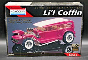 1:24 Monogram Lil Coffin Model Kit Limited Edition 0094 - New & Sealed - Picture 1 of 5