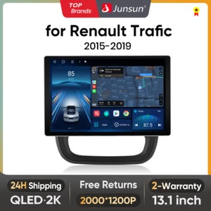 6+128G Carplay Android13 Autoradio Für Renault Trafic Nissan GPS Nav BT SWC DAB+ - Bild 1 von 19