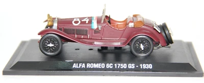 METRO USATO 1:43 AUTO DIE CAST ALFA ROMEO 6C 1750 GS #84 1930 EDI 10 VARIE - Immagine 1 di 4