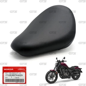 Seat Front Single Black For Honda REBEL CMX300 CMX500 300cc 500cc 2020 2022 - Picture 1 of 10