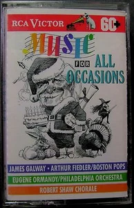 Music For All Occasions: Galway, Fiedler, Ormandy... (Cassette, 1993, RCA) NEW - Picture 1 of 2