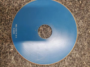 Diamantschleifscheibe NCD 400/75B-5 N-2955 OD 6" x 0,1" x 1 1/4" ID 45° - Bild 1 von 3