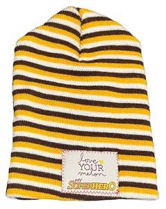 Gorro Love Your Melon, tejido de doble capa; divertido combo de colores - talla única; unisex - Imagen 1 de 2