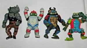 TEENAGE MUTANT NINJA TURTLES FIGURE SET 1988-1990 - Picture 1 of 4