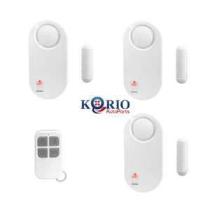 3x Home & Toolbox Security Anti Theft Burglar Alarm with Wireless Remote Control - Picture 1 of 2