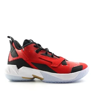 Nike Jordan Why Not Zer0.4 PF Red White Basketball Shoe DD4886-600 Mens Size 10 - Picture 1 of 11