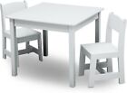 Delta Children MySize Kids Wood Table and Chair Set (2 Chairs Included) - Ideal