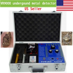VR9000 metal gold detector Underground  Professional long range finder machine