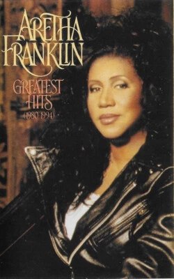 Aretha Franklin ‎– Greatest Hits (1980-1994), Rare Original USA Cassette - Image 1 of 4