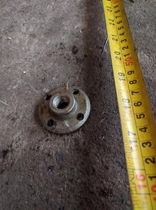 100mm angle grinder Locknut lock nut threaded ID M10 x 1.5 - Imagen 1 de 2