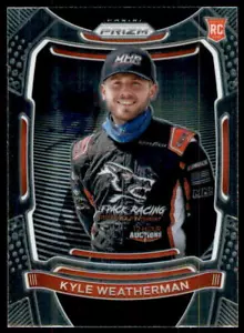 2021 Panini Prizm Kyle Weatherman Mike Harmon Racing #3 - Picture 1 of 2