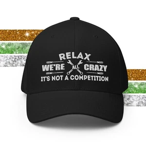 Cappello da baseball Relax we're all Crazy Offroading aderente per uomo donna - Foto 1 di 72