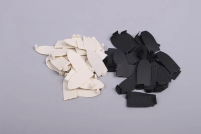 20pcs (10sets) Violin Viola Bow Tips and Lining Musical Instrument Part Plastic - Image 1 of 4