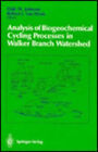 Analysis Von Biogeochemical Cycling Prozess IN Walker Branch Wasser