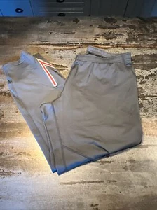 Lululemon Sweatpants Men Large Gray Stretch Active Orange - Picture 1 of 8