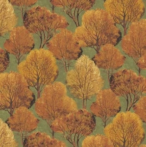 Tela de ALGODÓN Andover Codorniz A 8362 O Trees ENVÍO GRATUITO - Imagen 1 de 1