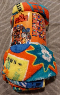 New DC Super Plush Throw Harley Quinn The Suicide Squad  46x60  -shelf - Image 1 of 4