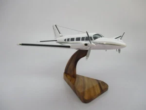 PA-31-350 Piper Navajo Chieftain PA31 aereo modello in legno grande spedizione gratuita - Foto 1 di 1
