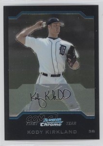 2004 Bowman Chrome First Year Kody Kirkland #322