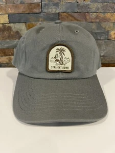 Straight Down Golf Logo Mütze ~ grau ~ NEU - Bild 1 von 6