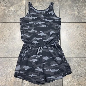 Girl’s Athleta Girl ‘On The Go’ Camo 1pc Romper Size XL/14 - Picture 1 of 8