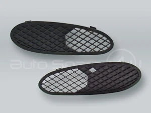 Front Bumper Lower Side Grille PAIR fits 2000-2002 MB S-Class W220 - Picture 1 of 2