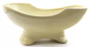 California Pottery Planter Bowl Mid Century Large Size Pale Yellow Beige MCM USA - Picture 1 of 4
