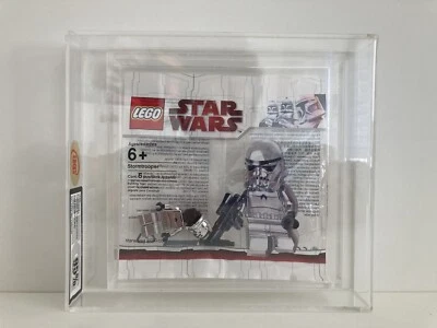 2009 Lego Star Wars Stormtrooper Chrome Silver Promotional Polybag MISP UKG 95% - Image 1 of 4