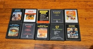 Lot Of 10 Atari 2600 Games - Picture 1 of 1