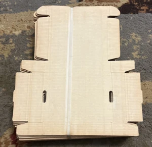 5-1/2 X 4 X 1 Corrugated Shipping Mailers Packing Box Easy Fold Old Stock 50 Ea - Picture 1 of 2