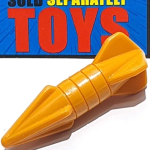Vtg Sky Commanders Flex Wing MISSILE bomb rocket R J Scott vehicle yeallow part - Picture 1 of 7