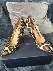 Kurt Geiger Leopard Print Heels Size 6 39 Stiletto Ladies Designer Shoes