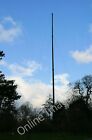 Photo 6x4 Kew flagpole silhouette Brentford Erected in 1959 by the Royal  c2005