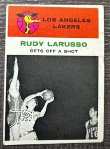 1961-62 Fleer - #57 Rudy LaRusso (RC) - Foto 1 di 2