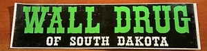 Wand Droge South Dakota Tourismus USA Vintage Style 1990er Autoaufkleber - Bild 1 von 1