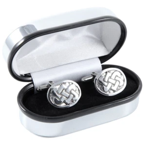 Celtic Knot Pewter Cufflinks - PC212 - Picture 1 of 1