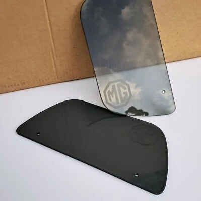 NUEVAS ALAS DE VIENTO PARA MG TC, MG TD, MG TF 1946-1955 *TINTE A HUMO CON LOGOTIPO GHOST MG Foto 1 de 4