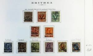 ITALIA - COLONIA - ERITREA 1901 soprastampati (VP050) - Imagen 1 de 1