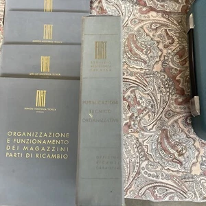 FIAT VARIE Cofanetto Libretti Garanzia e Ricambi - Imagen 1 de 4